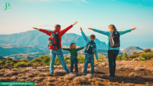 saving water while family travelling. Tips for kids